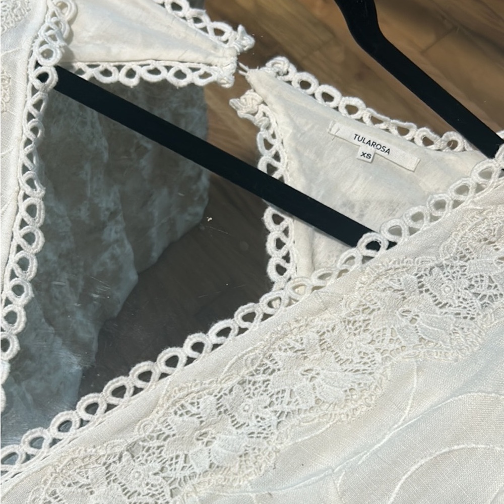 Tularosa White Mini Dress - Picture 5 of 5